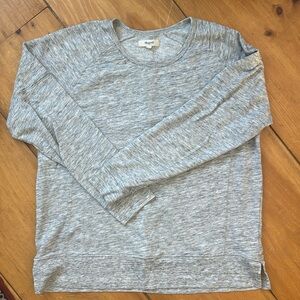 Good condition; lightweight sweatshirt long sleeve top.